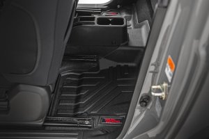 Suzuki Jimny Floor Mats - Front & Rear - Rough Country - Sure-Fit - 4WD - '18-'26